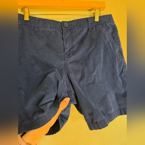 St Johns Bay Navy Cotton Shorts - Picture 5 of 8